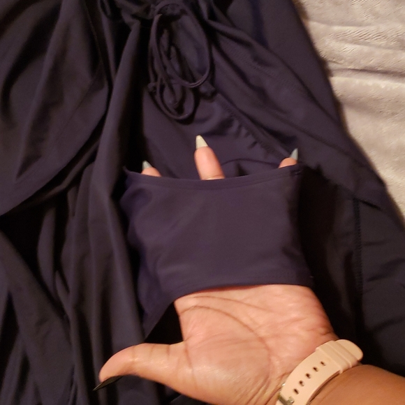 Navy blue Swim skirt - Picture 4 of 7